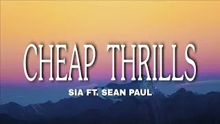 Thumbnail: Sia - Cheap Thrills (Lyrics Video) ft. Sean Paul