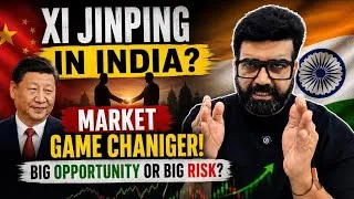 Thumbnail: XI JINPING INDIA VISIT: THE BIG INDIA-CHINA MARKET OPPORTUNITY? #xijinping  #nifty #marketcrash 