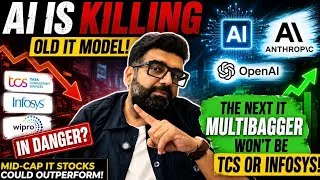 Thumbnail: TCS, Infosys & Wipro… ARE YOU READY FOR THE AI SHOCK? #ai #itsector #tcs #infosys #wipro 