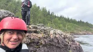 Thumbnail: Finland Arctic Canoe Trip On the Ivalo River, Thanks Jess for the Edit