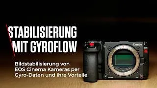 Thumbnail: Canon EOS Cinema Videos per Gyrodaten stabilisieren