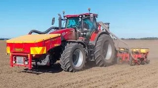 Thumbnail: Planting Redbeet with Case IH 300 Optum | New Zealand Farming