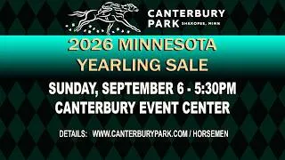 Thumbnail: Canterbury Park 2026 Thoroughbred Sale