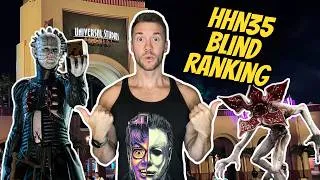 Thumbnail: I Blind Ranked EVERY HHN 35 House & Scare Zone... Here's My List