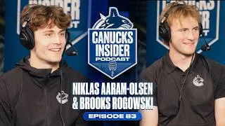 Thumbnail: Brooks Rogowski and Niklas Aaram-Olsen Discuss Draft Dreams and New Beginnings Ep. 83