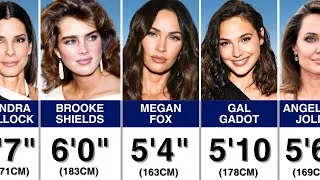 Thumbnail: Real Heights of Hollywood Actresses From Shortest to Tallest