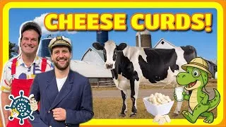 Thumbnail: Explorasaurus: Day on a Dairy Farm & Cheese Curd Factory! 🐄🐮
