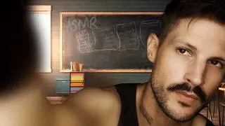 Thumbnail: ASMR The BOY in the BACK of the classroom brushes your hair (Personal Attention Binaural Whispers)