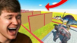 Thumbnail: DINOSAUR vs ANIMAL the RACE in ARBS! (Reaction)