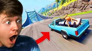 Thumbnail: CRAZIEST DOWNHILL CRASHES in BEAMNG DRIVE! (Reaction)