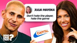Thumbnail: Lola & Sean re-enact their funniest Love Island moments & open up about Julia feud | Who Said That?