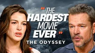 Thumbnail: Anne Hathaway & Matt Damon on why filming The Odyssey was SO HARD | Capital Interview