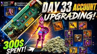 Thumbnail: DAY 33 ACCOUNT UPGRADING SPENT 300$ On Material Packs By Steamroller Lords Mobile #lordsmobile 