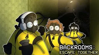 Thumbnail: Can 3 Idiots Escape The Backrooms Together?! 