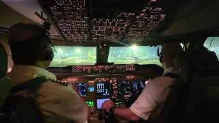 Thumbnail: BOEING 747 NIGHT LANDING IN SHANGHAI.  ZSPD. 