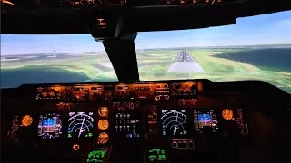 Thumbnail: BOEING 747 land with 40 knots crosswind. Simulator training.  Easy! 