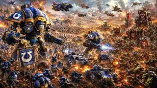 Thumbnail: Ultramarines vs Orks - Massive 3v3 Warhammer 40K Battle