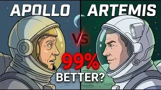Thumbnail: Artemis 2 vs Apollo 11: Mind Blowing Differences You Didn't Know