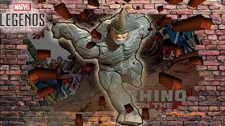 Thumbnail: Reviewing Marvel Legends The Rhino Spider-Man The Animated Series Retro Card Action Figure