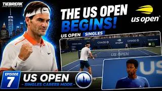 Thumbnail: THE US OPEN BEGINS AGAINST MONFILS! | TieBreak Career Mode