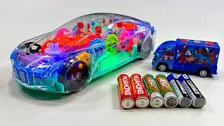 Thumbnail: Unboxing RC Police car,remote control RC city bus,EV 3D racing,EV Ambulance