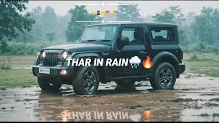 Thumbnail: 🌧️ Mahindra Thar Rain Off-Road Beast 🔥 | Ultimate Mud Splash#MahindraThar#OffRoad #MudSplash#video 