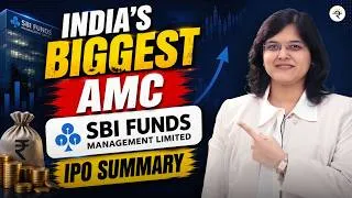 Thumbnail: SBI Funds Management Ltd. IPO Summary |Top things you need to know about this IPO |CA Rachana Ranade