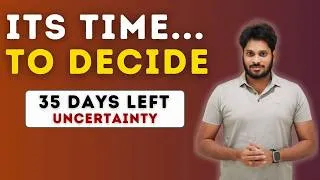 Thumbnail: Last 35 Days | Decide Now | CA Inter Sept 2026 Exams