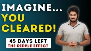 Thumbnail: Close Your Eyes... Imagine You Cleared CA | Only 45 Days Left