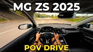 Thumbnail: Driving the MG ZS 2025 – Is This Budget SUV Actually Good? (POV Test)
