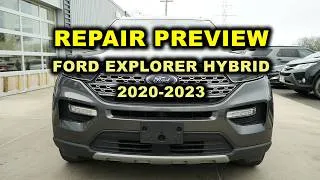 Thumbnail: Cabin Air Filter, Fuse Boxes, Oil Change: Ford Explorer Hybrid Repair Preview (2020-2023)