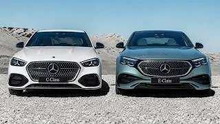 Thumbnail: 2027 Mercedes C-Class vs Mercedes E-Class 🔥 Design Comparison