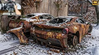 Thumbnail: Rebuilding Ferrari 488 PISTA & Nissan GTR NISMO | Forza Horizon 6 | Steering Wheel gameplay