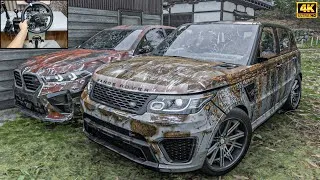 Thumbnail: Rebuilding Rang Rover SVR & BMW X6 M | Forza Horizon 6 | Steering Wheel gameplay