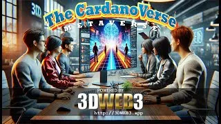 Thumbnail: The CardanoVerse 3D Browser Based Metaverse Portals - How WEB3 makes profit for your business.