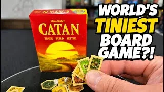 Thumbnail: World’s Tiniest Catan Unboxing 