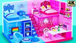 Thumbnail: Build Hot and Cold House with Kitchen, Living Room and Two Bedroom | DIY Miniature Cardboard House
