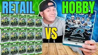 Thumbnail: $550 In Resurgence Retail Blasters vs. $550 Resurgence Hobby Box! 🏈 *INSANE HITS!*
