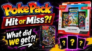 Thumbnail: Poke Pack HIT or MISS?! Pokemon First Partner Box + Pitch Black Opening
