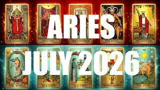 Thumbnail: ARIES JULY 2026 HOW YOU ARE SETTLING THIS AND TAKING CHARGE (career reading)