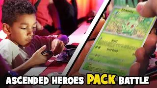 Thumbnail: Epic Ascended Heroes Pack Battle LIVE on Stage