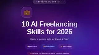 Thumbnail: 10 AI Freelancing services to offer in Fiverr and Upwork in 2026