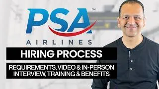 Thumbnail: PSA Flight Attendant Hiring Process (Requirements, Video & In-Person Interview, Training, Etc)