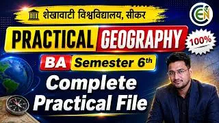 Thumbnail: BA Semester 6 Geography Practical File | Practical File Kaise Banaye | PDUSU