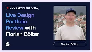 Thumbnail: Live Design Portfolio Review with Florian Bölter