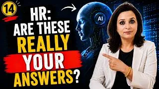 Thumbnail: Don't panic when HR asks if you used AI—Do this instead! | HR Interview Tips