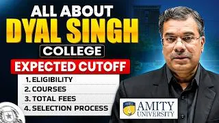 Thumbnail: Dyal Singh College CUET Cutoff 2026 📈| Admission, Courses, Eligibility, Fees & Placement |Careers360