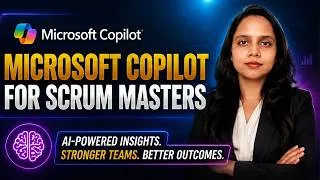 Thumbnail: Microsoft Copilot Just Became an AI Scrum Master | AI for Scrum Masters | Microsoft Copilot Agents