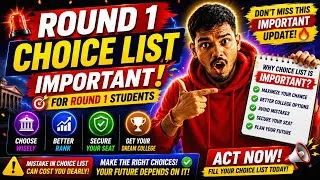 Thumbnail: 💥 TNEA Rank List OUT | Choice Filling for 200–171 Cutoff Students 🔥