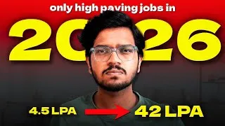 Thumbnail: Top High Paying IT Jobs & Skills in 2026 for Fresher & Working Professionals